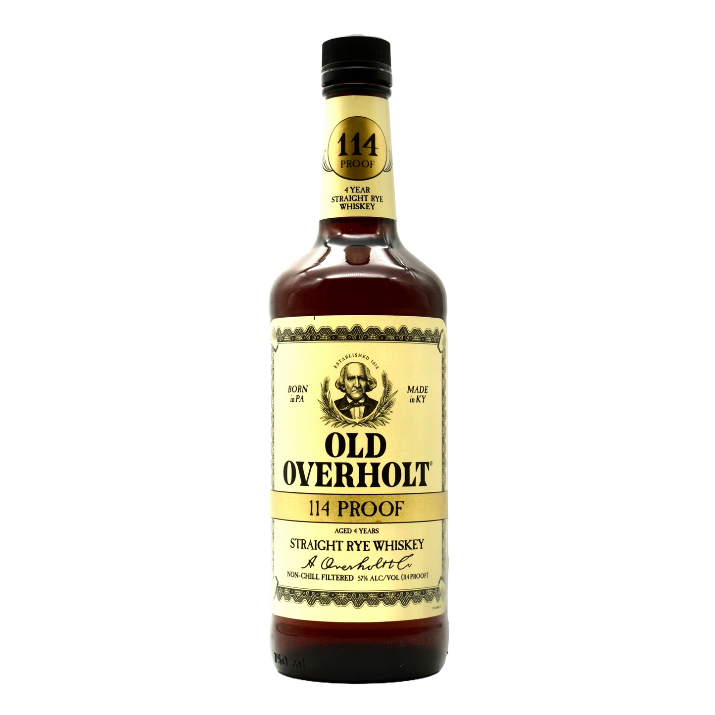 Old Overholt 114 Straight Rye Whiskey 750ml