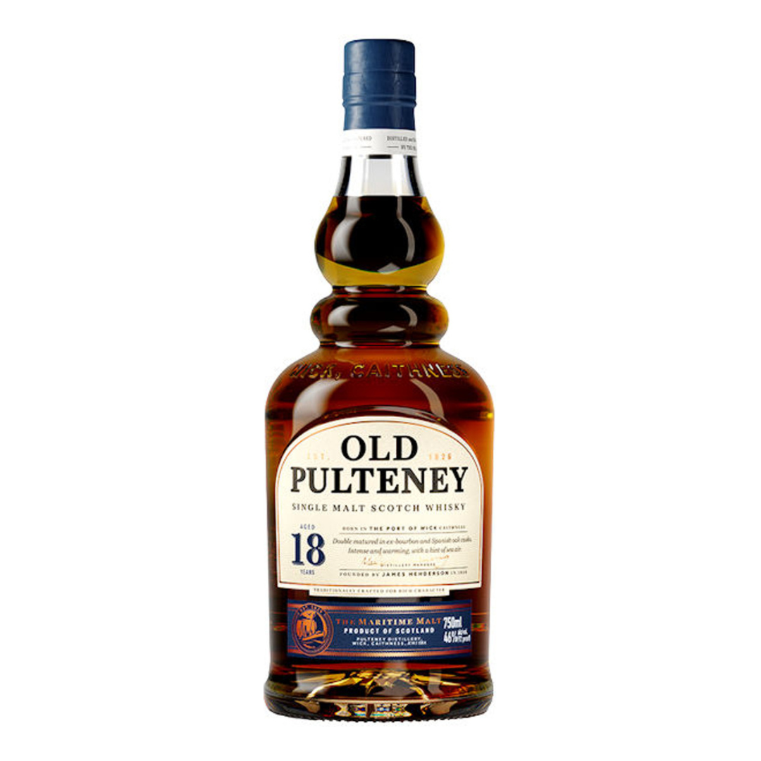 Old Pulteney Single Malt Scotch Whisky 18 Year 750ml