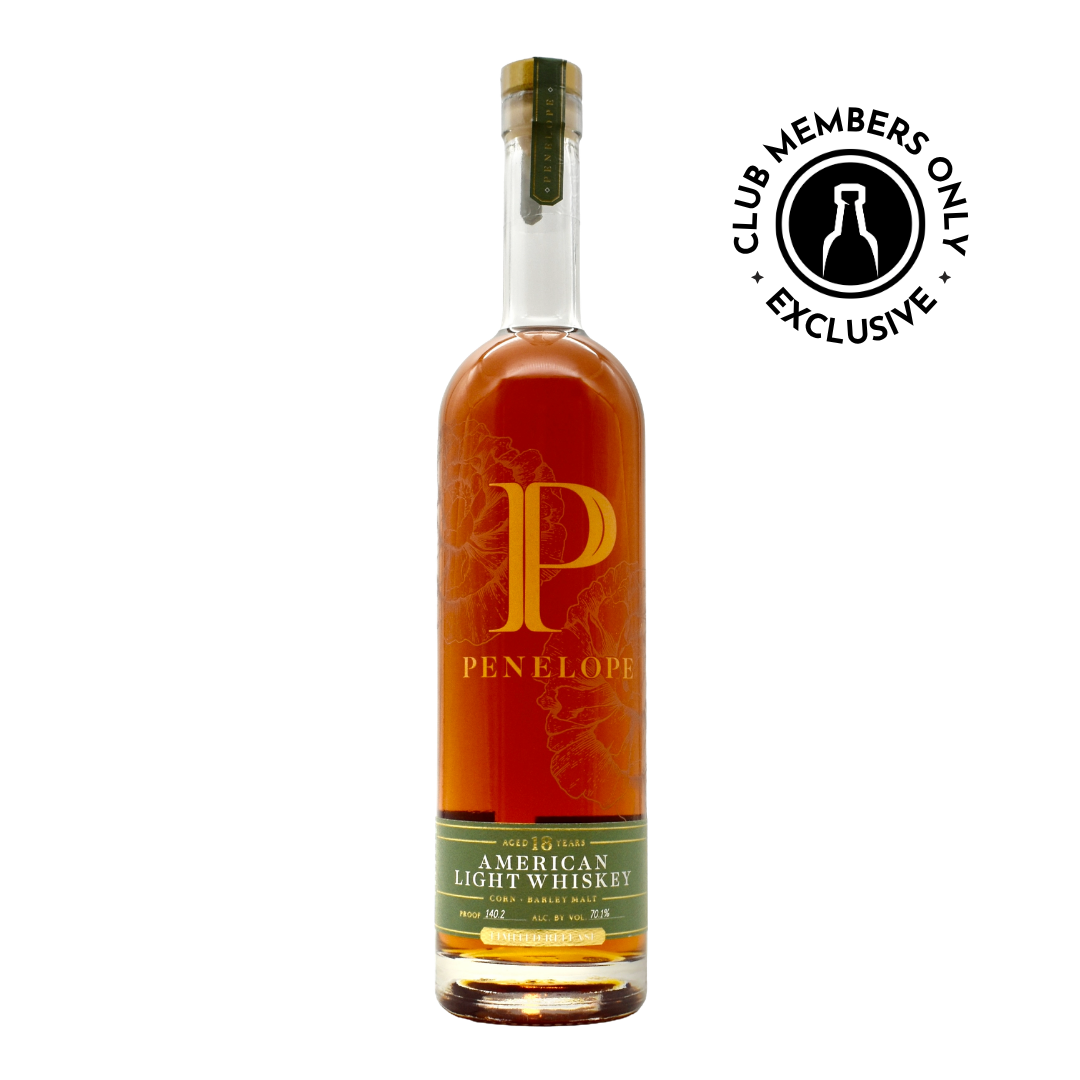 Penelope American Light Whiskey 18 Year 750ml | Club Members Only