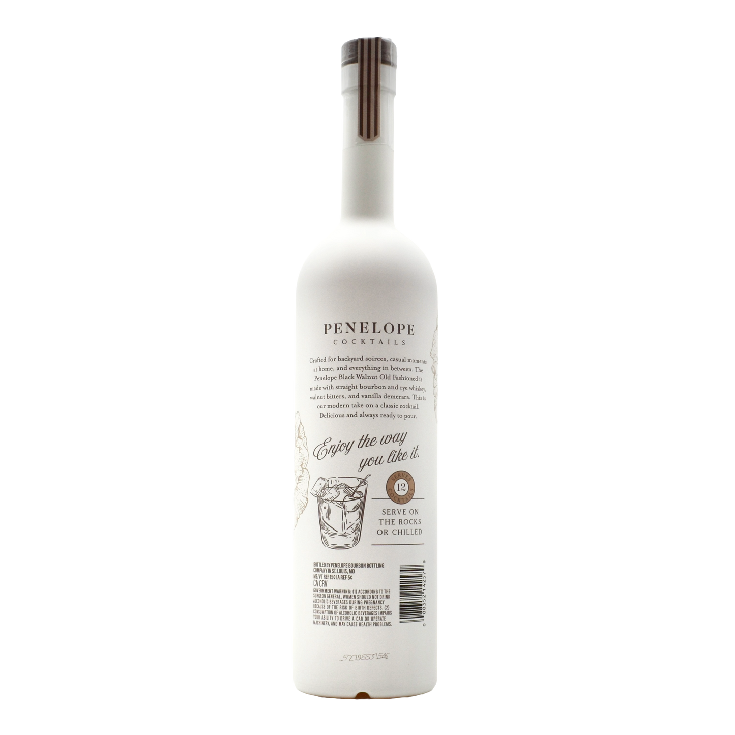 Penelope Cocktail Black Walnut Old Fashioned 750ml