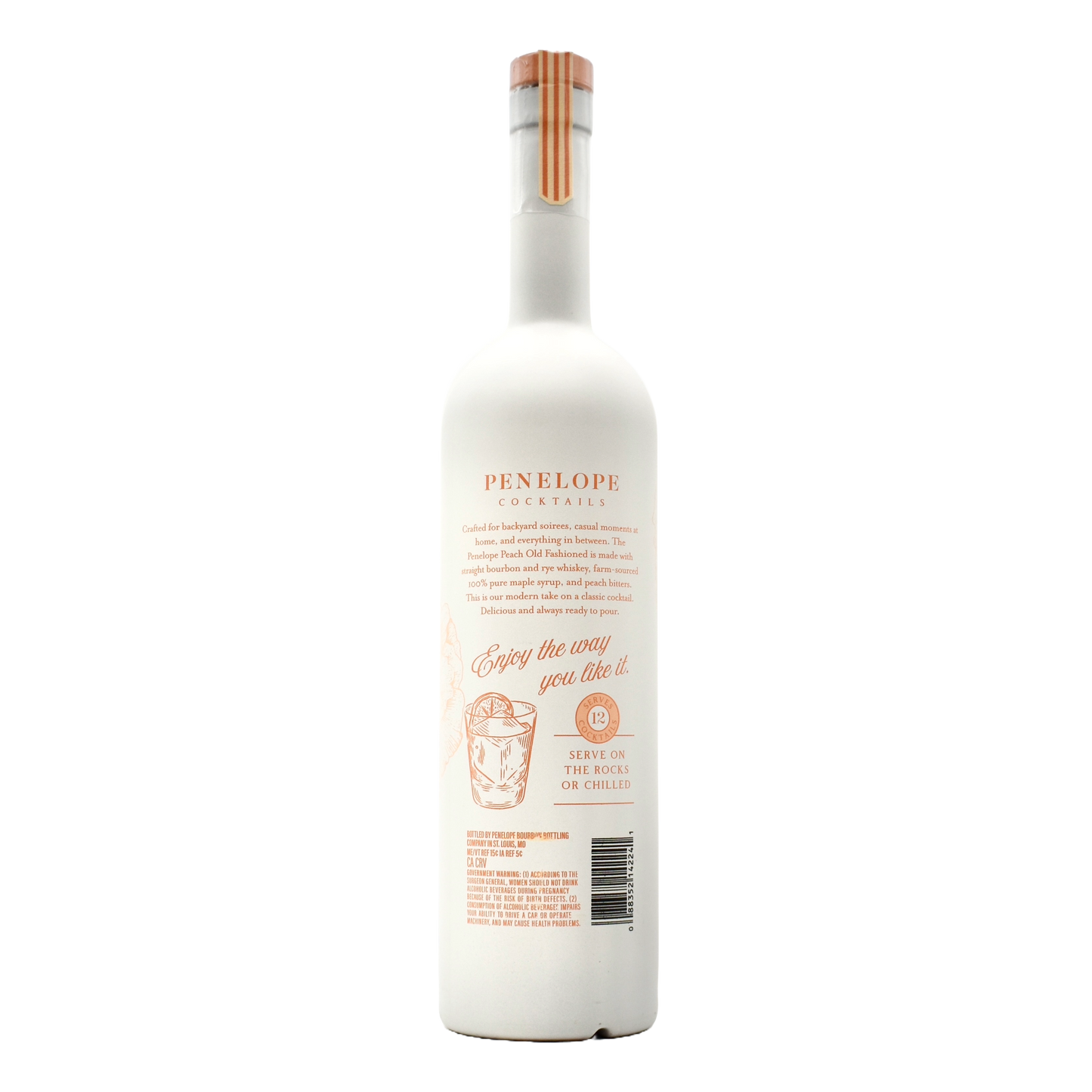 Penelope Cocktail Peach Old Fashioned 750ml