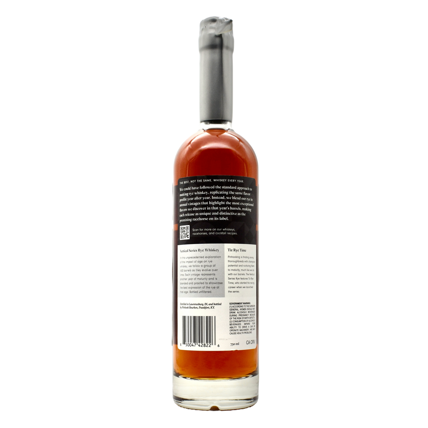 Pinhook Vertical Rye Whiskey 9yr 750ml