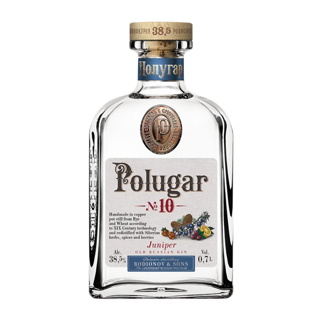 Polugar No. 10 Juniper Vodka 750ml