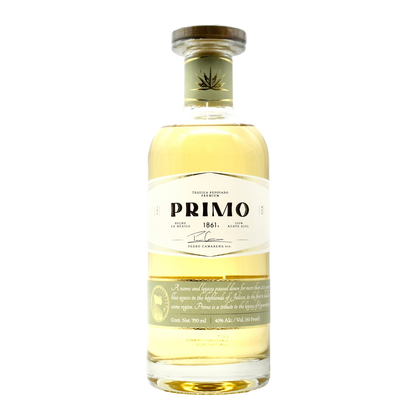 Primo 1861 Tequila Reposado 750ml