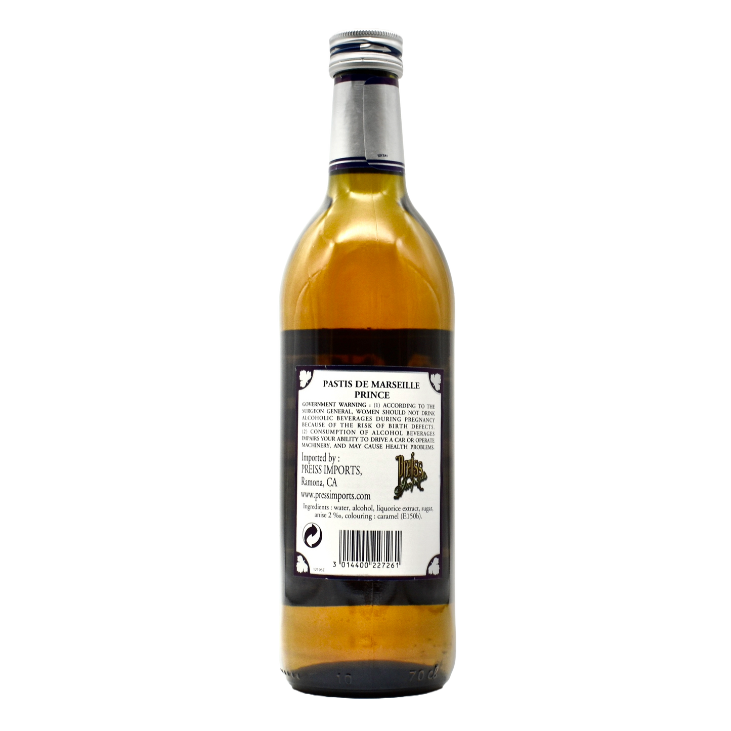 Prince Pastis De Marseille 700ml