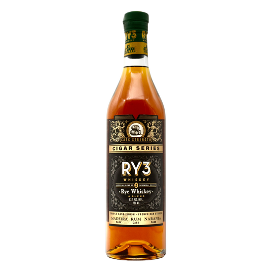 Ry3 Whiskey Cigar Series Cask Strength 750ml
