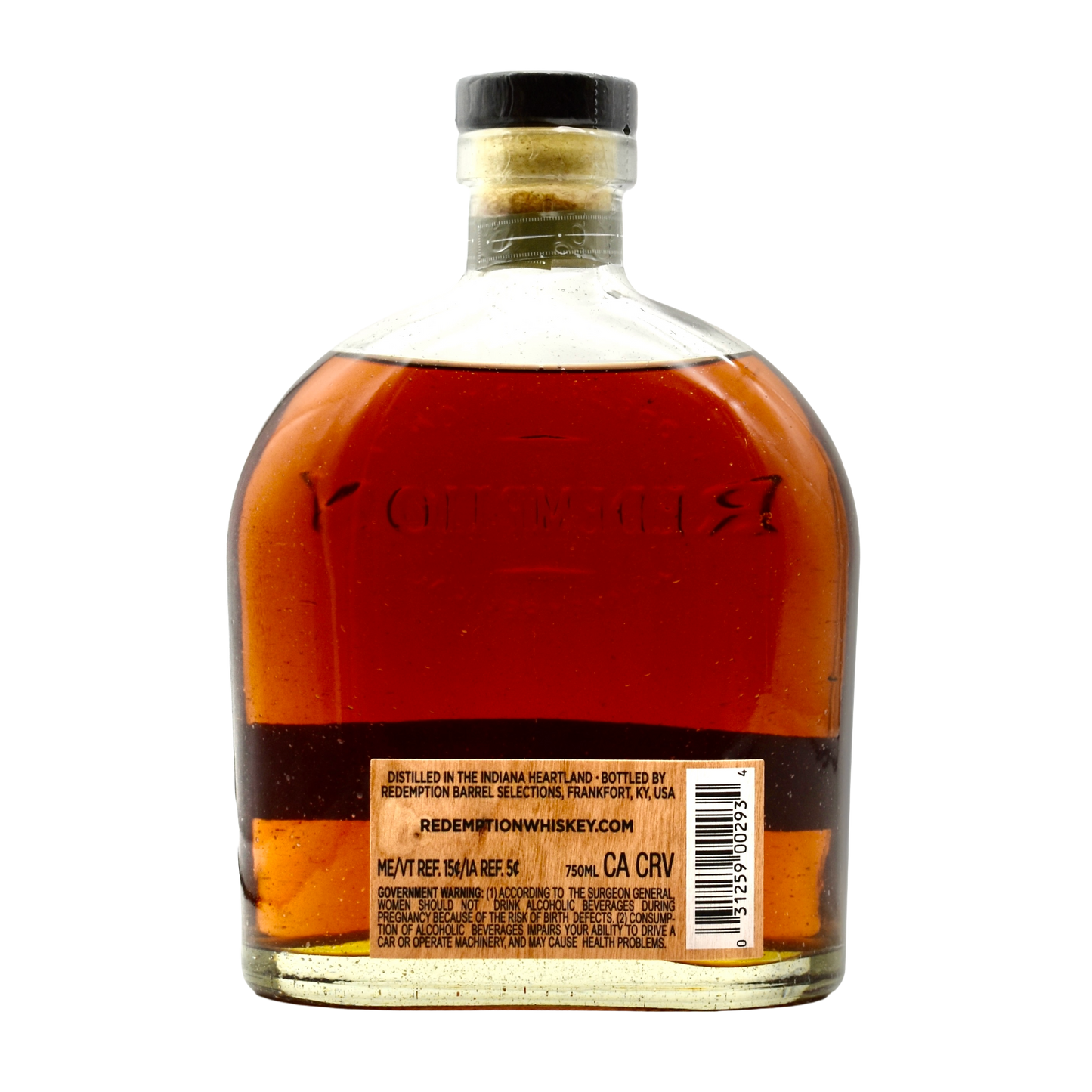 Redemption Bourbon High Rye Barrel Proof 10 Year