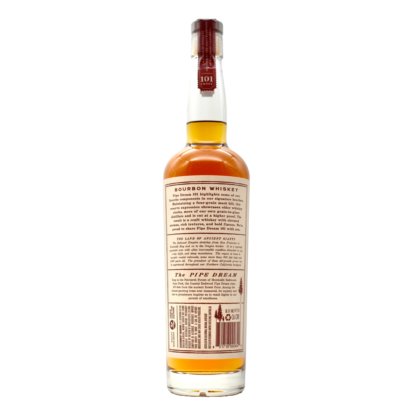 Redwood Empire Pipe Dream 101 Bourbon 750ml