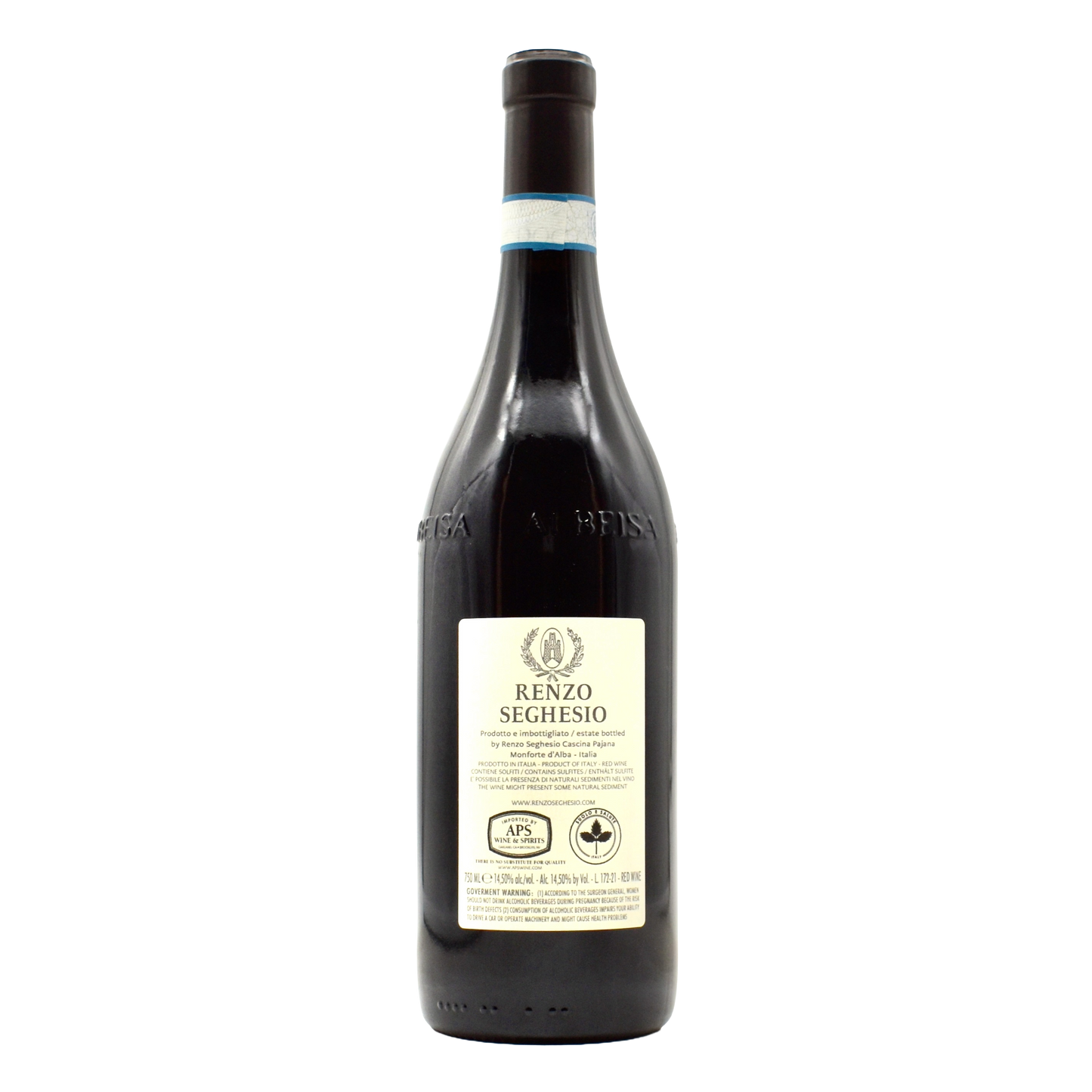 Renzo Seghesio Barbera D'alba Superiore 2019 750ml