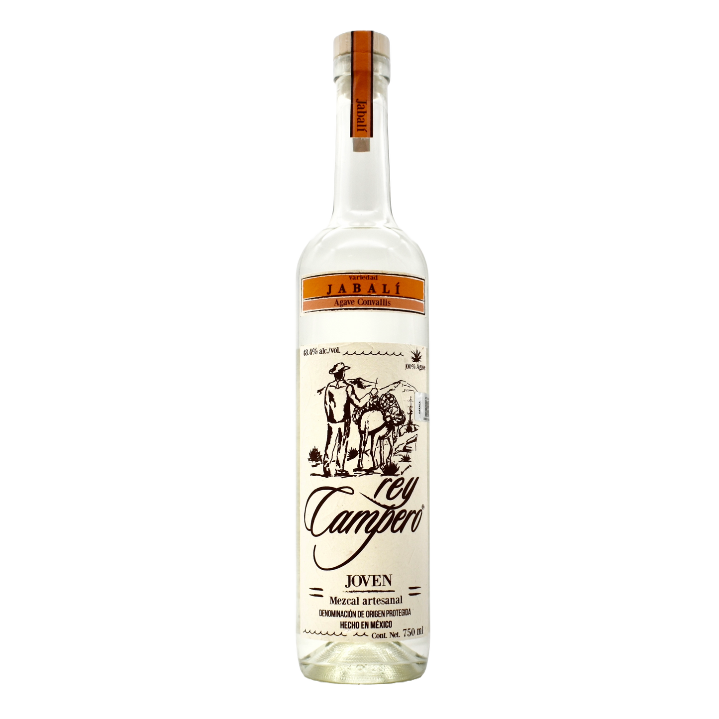 Rey Campero Jabali Mezcal Joven 750ml