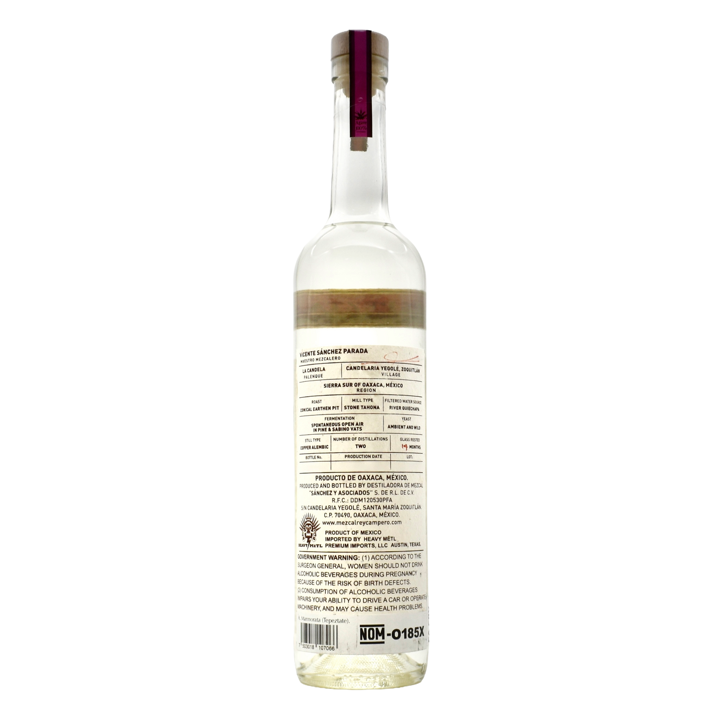 Rey Campero Mezcal Tepextate 750ml