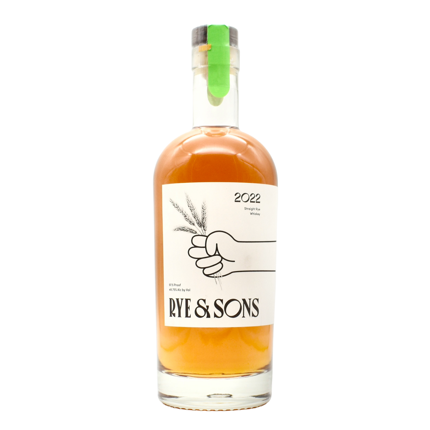Rye & Sons Straight Rye Whiskey 750ml