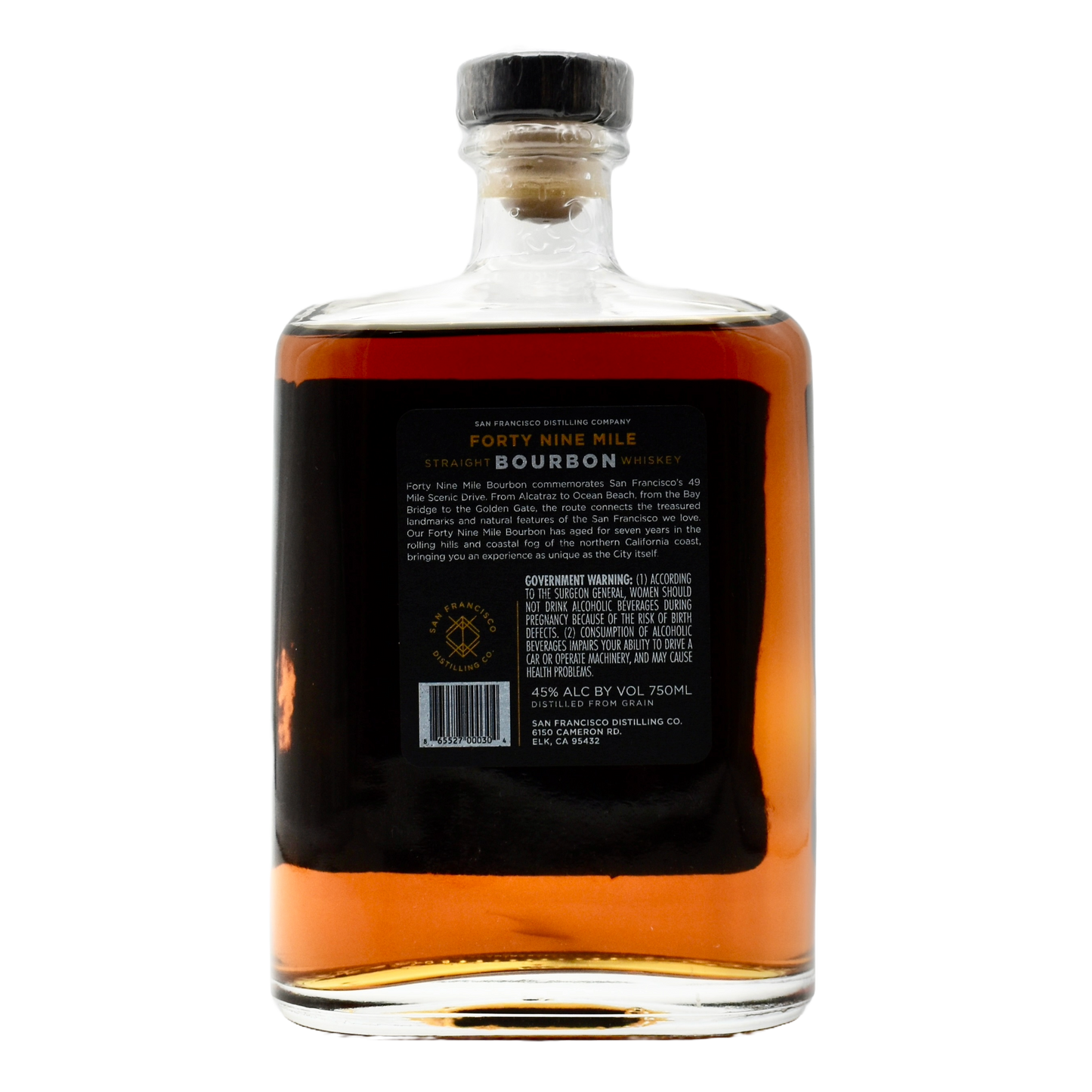 San Francisco Distilling Co Forty Nine Mile Bourbon 750ml