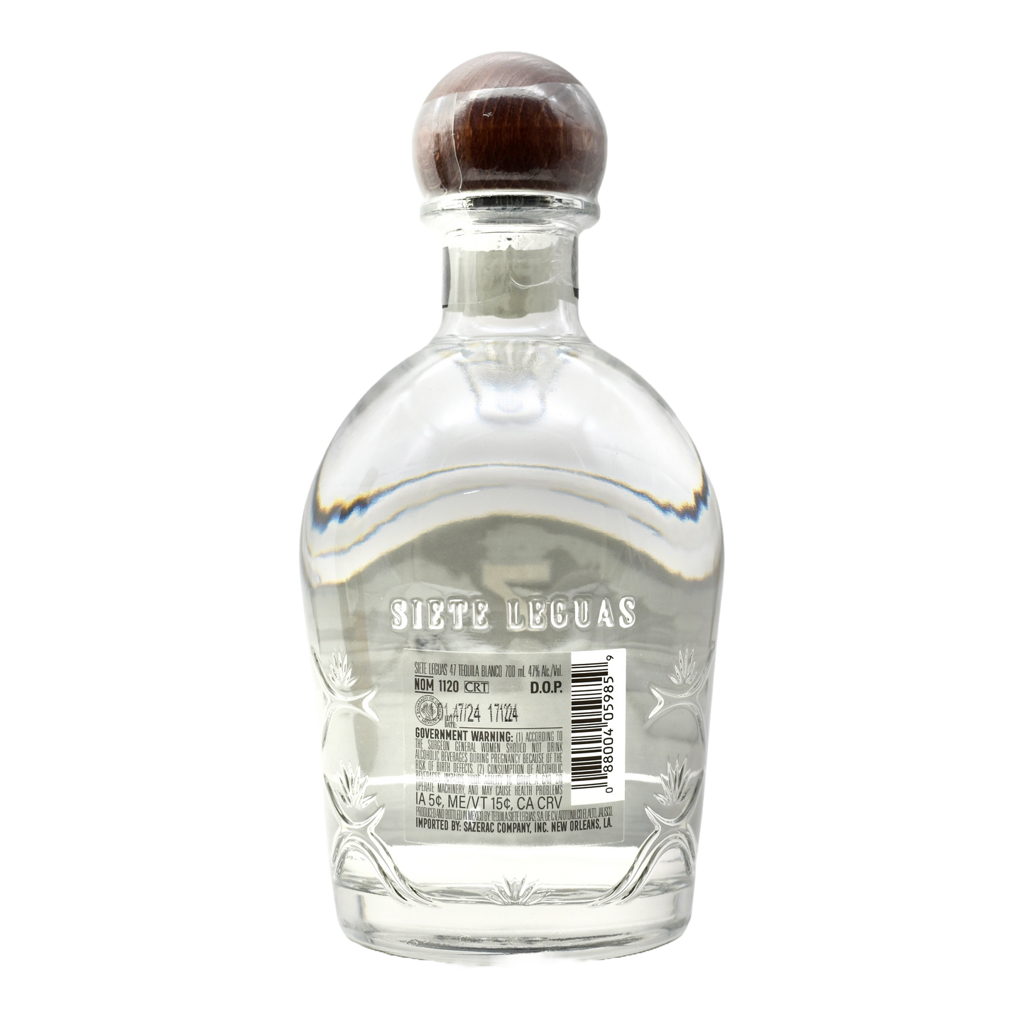 Siete Leguas Tequila Blanco Still Strength 47 700ml