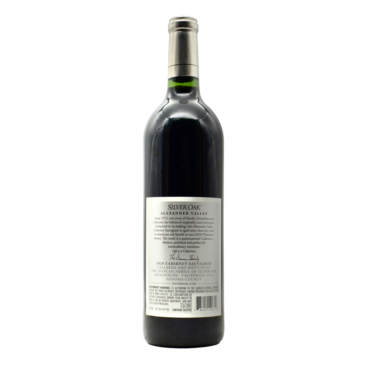 Silver Oak Cabernet Sauvignon Alexander Valley 750ml