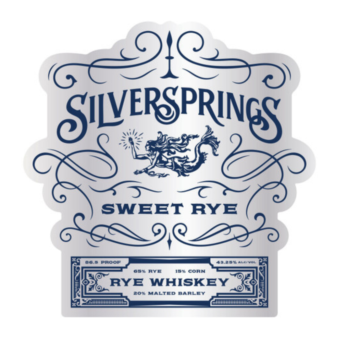 Silver Springs Cask Strength Single Barrel Sweet Rye Whiskey 750ml