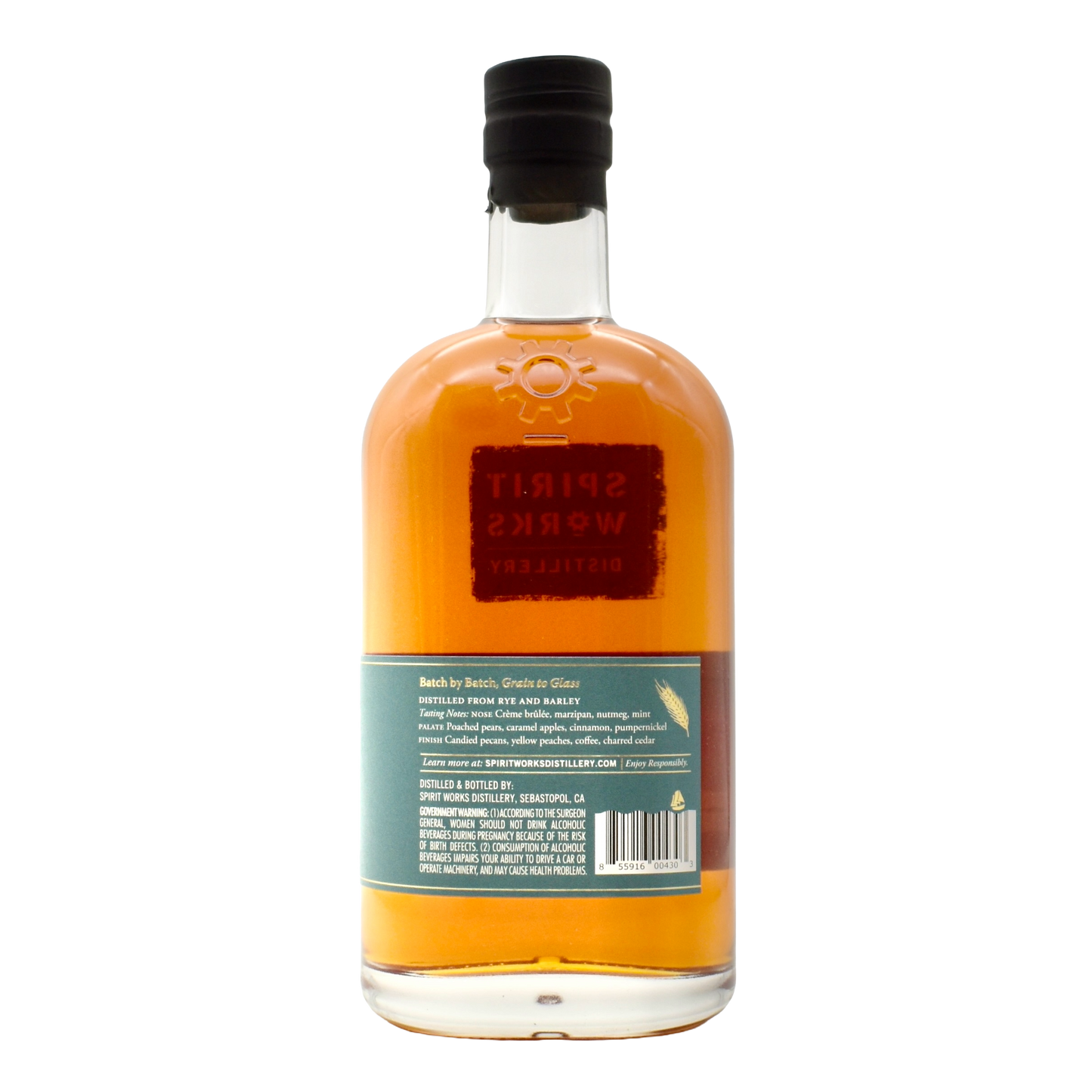 Spirit Works 8 Year Rye 750ml