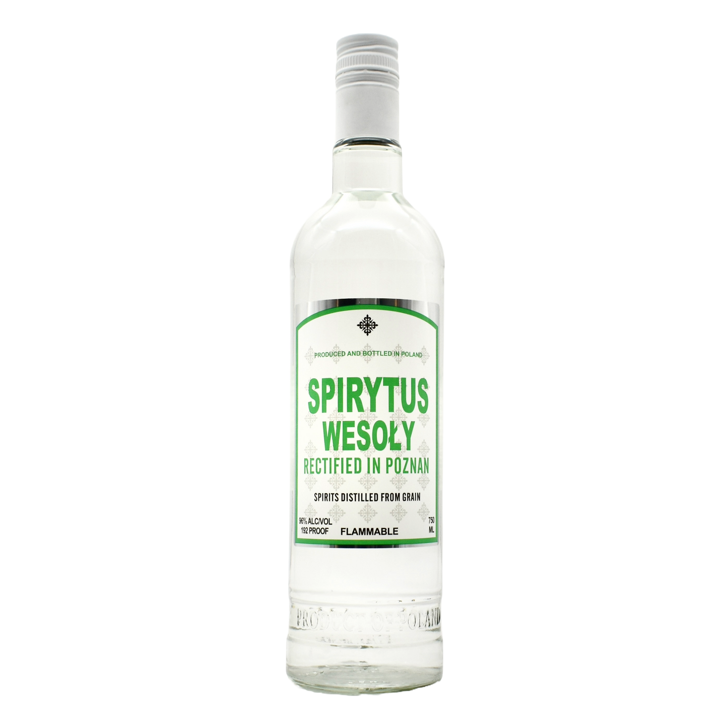 Spirytus Rektyfikowany Rectified Spirits 192pf 750ml