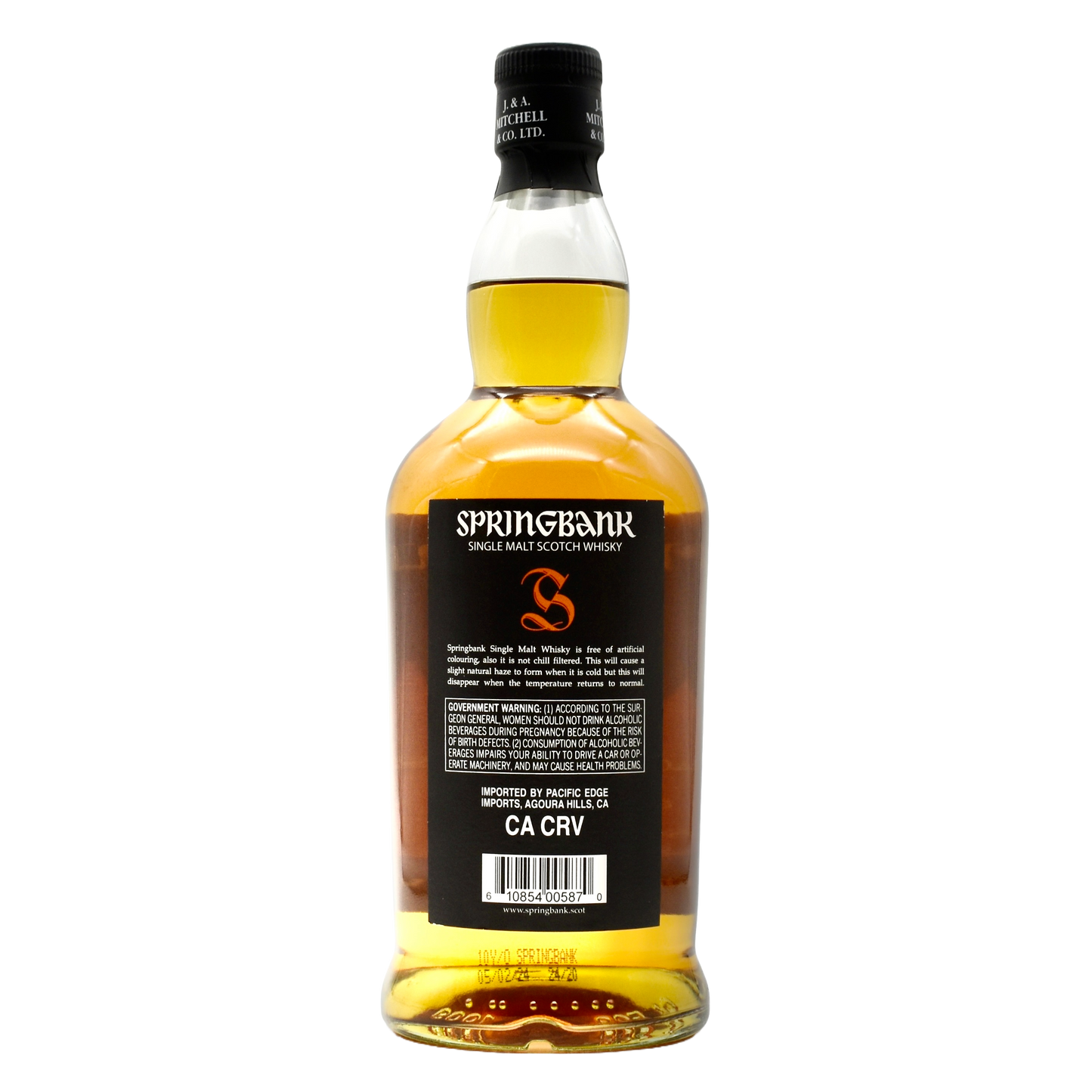 Springbank 10 Year Scotch Whisky 700ml | Club Members Only