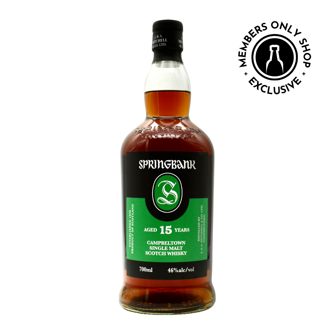 Springbank 15 Year Scotch Whisky 700ml | Club Members Only