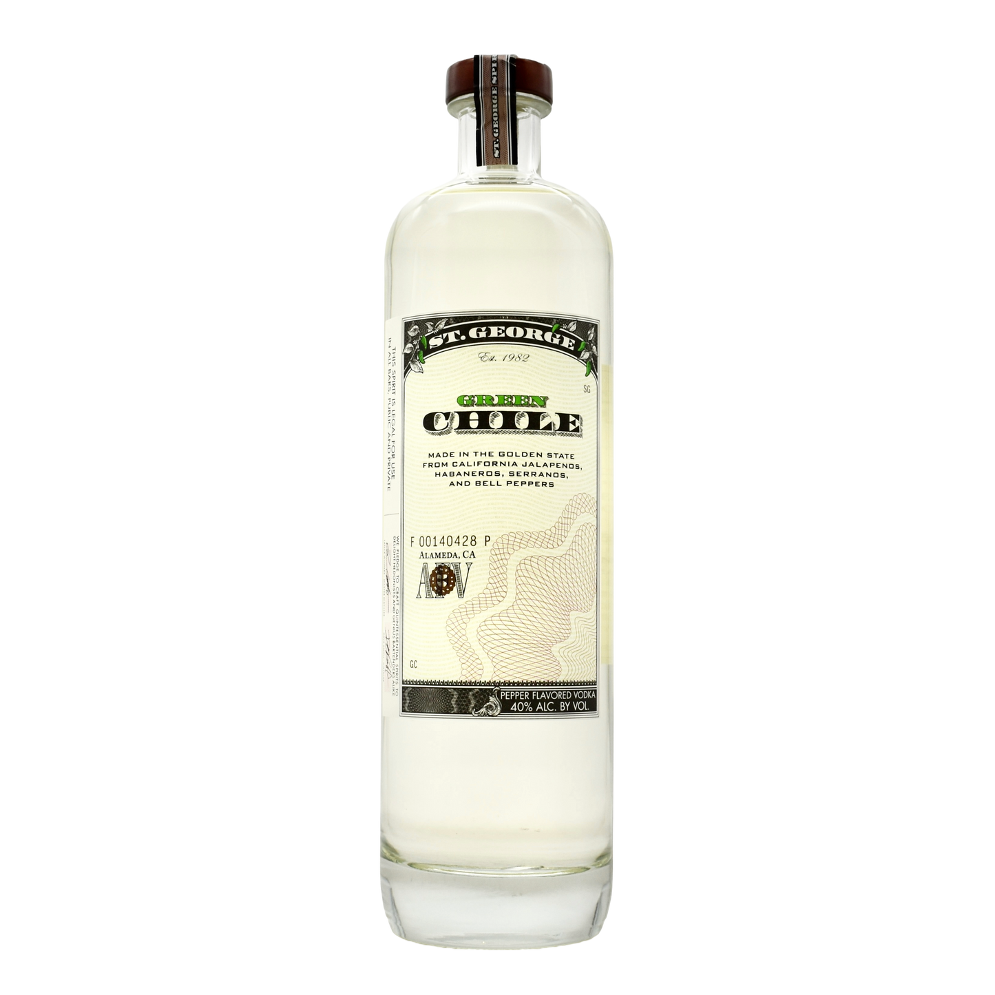 St. George Green Chile Vodka 750ml