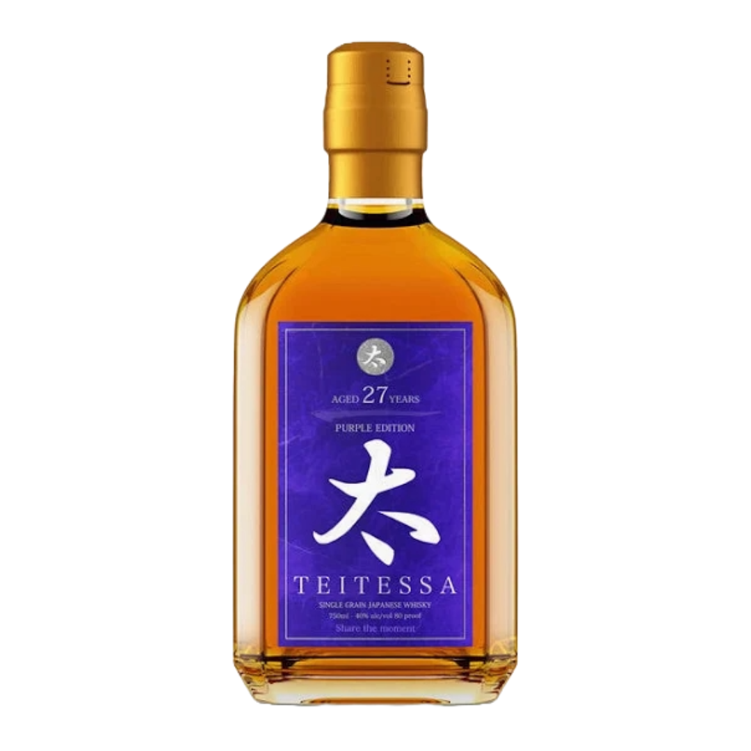Teitessa Single Grain Japanese Whisky Purple Edition 27 Year 750ml