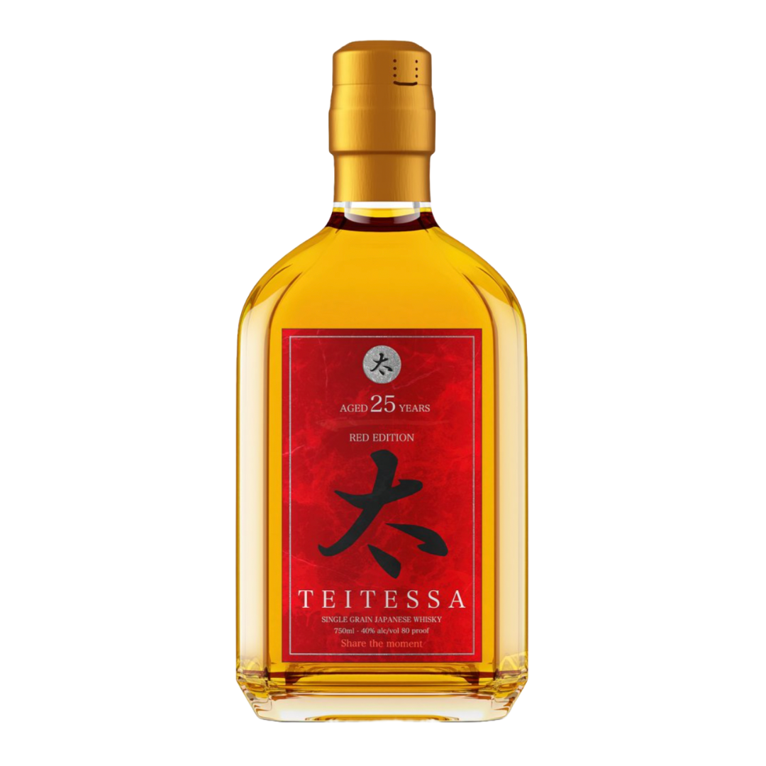 Teitessa Single Grain Japanese Whisky Red Edition 25 Year 750ml