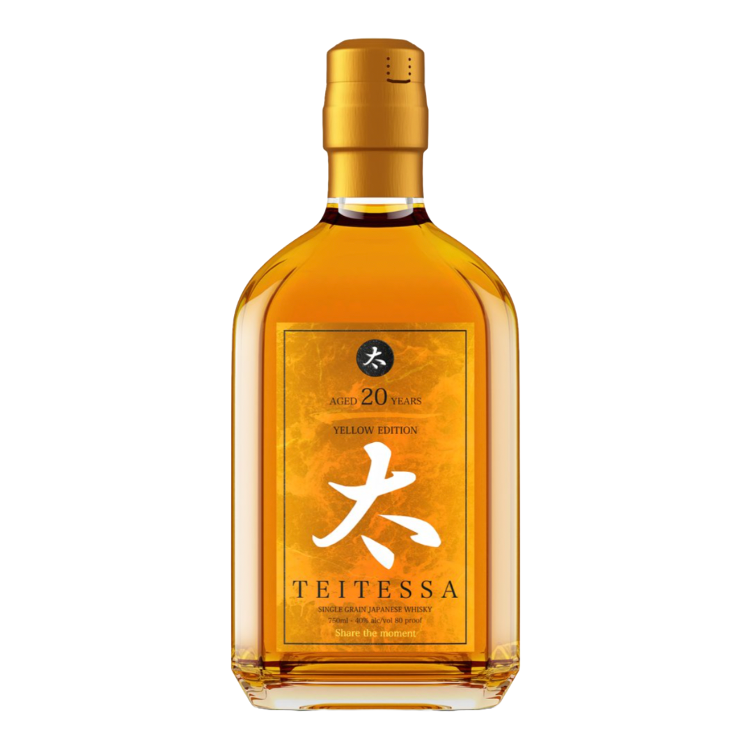 Teitessa Single Grain Japanese Whisky Yellow Edition 20 Year 750ml