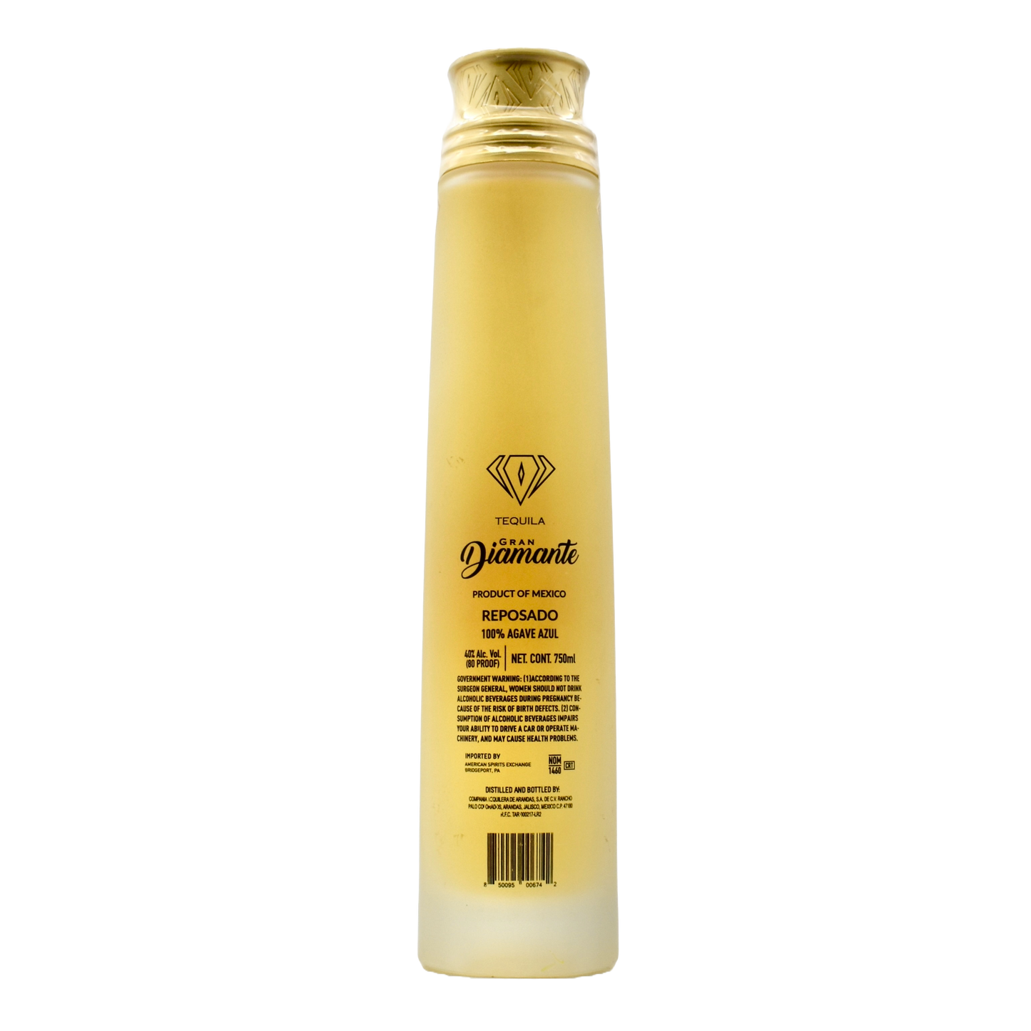 Tequila Gran Diamante Reposado Tequila 750ml
