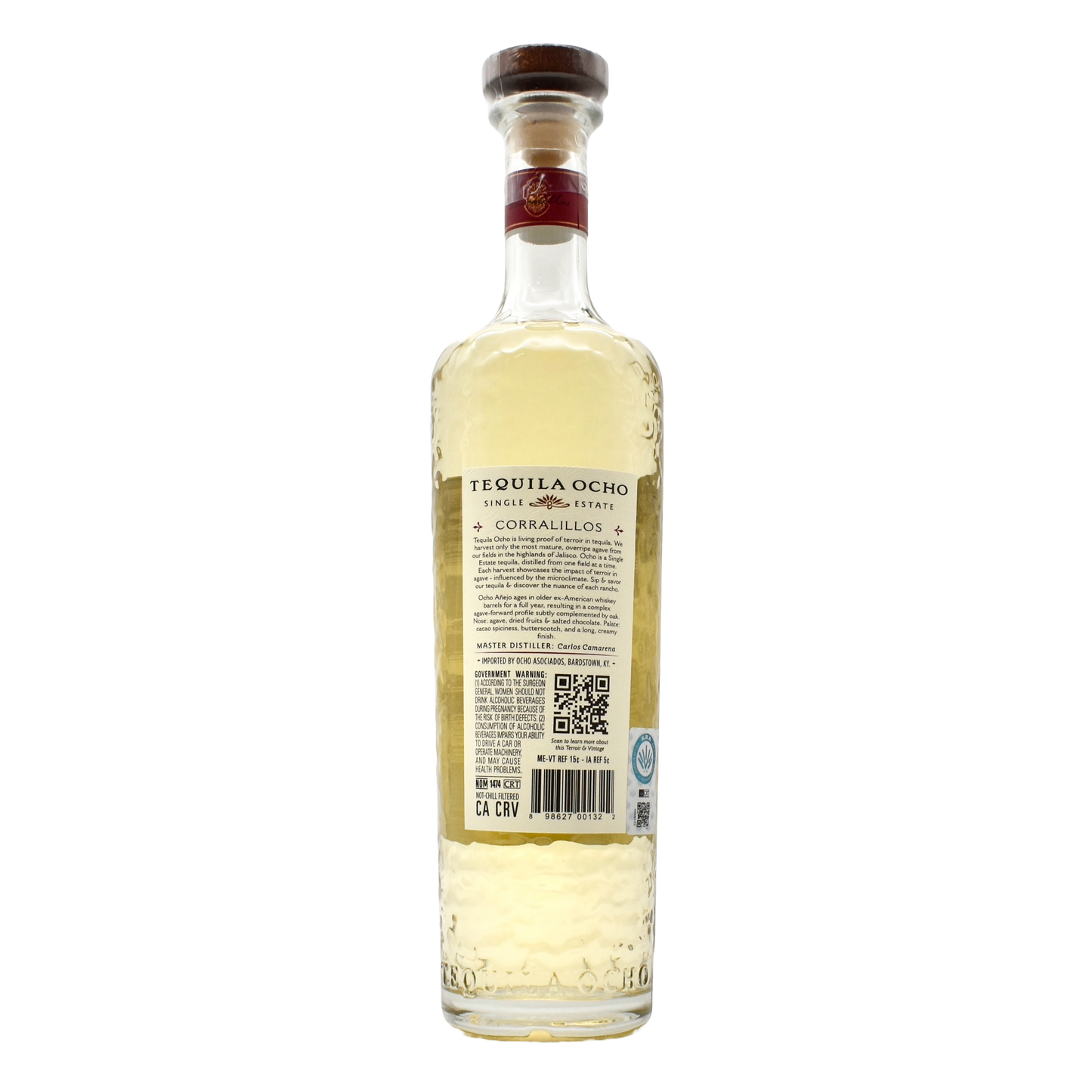 Tequila Ocho Anejo 750ml