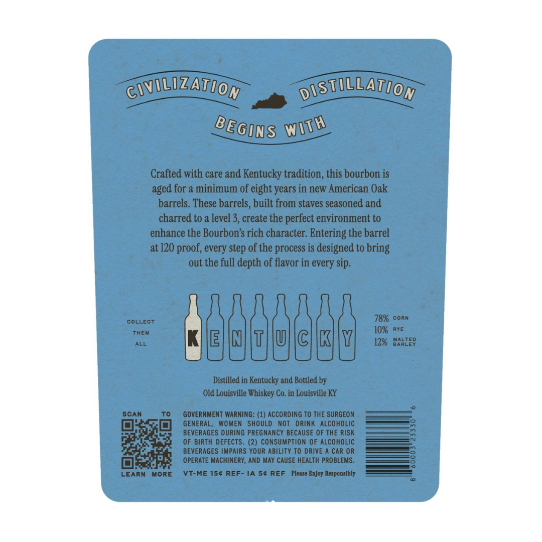 The Kentucky Series 8 Year Bourbon by Old Louisville 750ml