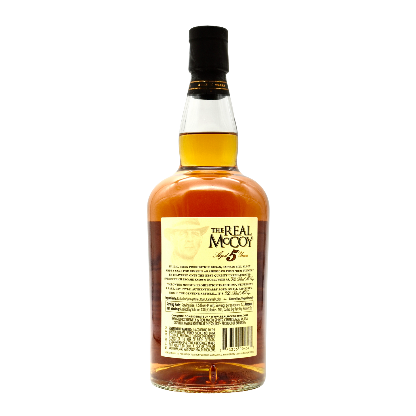 The Real McCoy Rum 5 Year 700ml