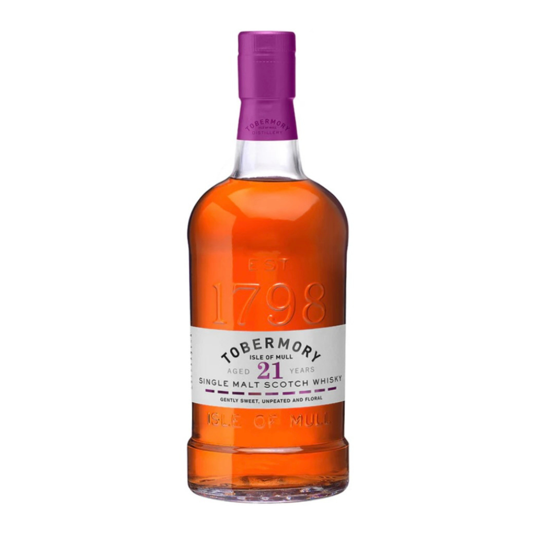 Tobermory Single Malt Scotch Whisky 21 Year 700ml