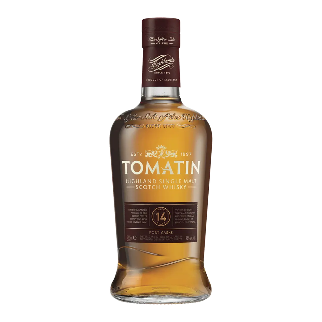 Tomatin Single Malt Scotch Whisky Port Casks 14 Year 750ml