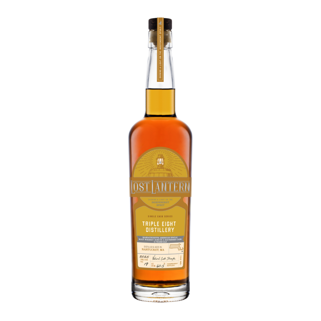 Lost Lantern Triple Eight Sauternes Cask Aged Massachusetts Single Malt 11 Years Old 750ml
