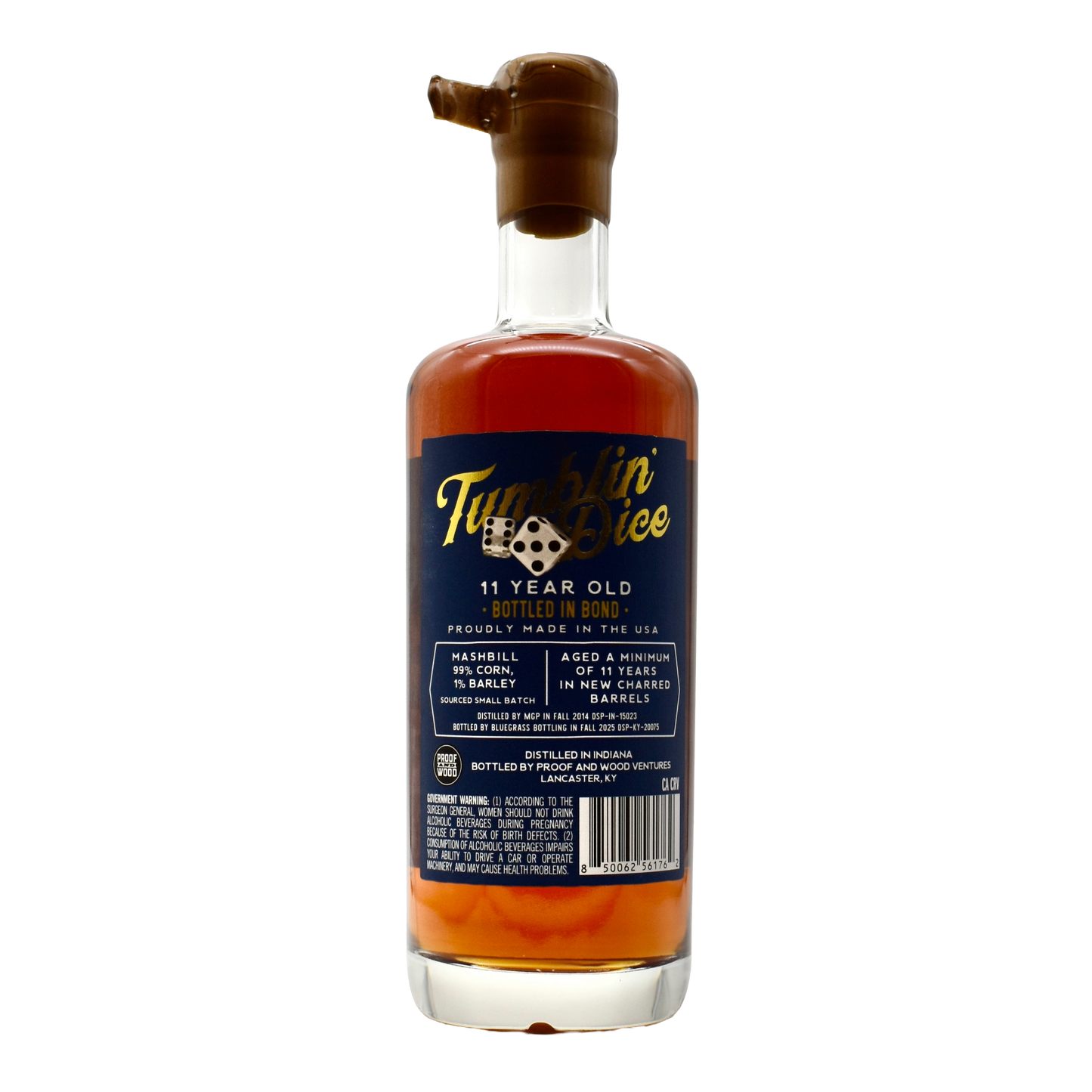 Tumblin Dice 11 Year Bottled In Bond 750ml
