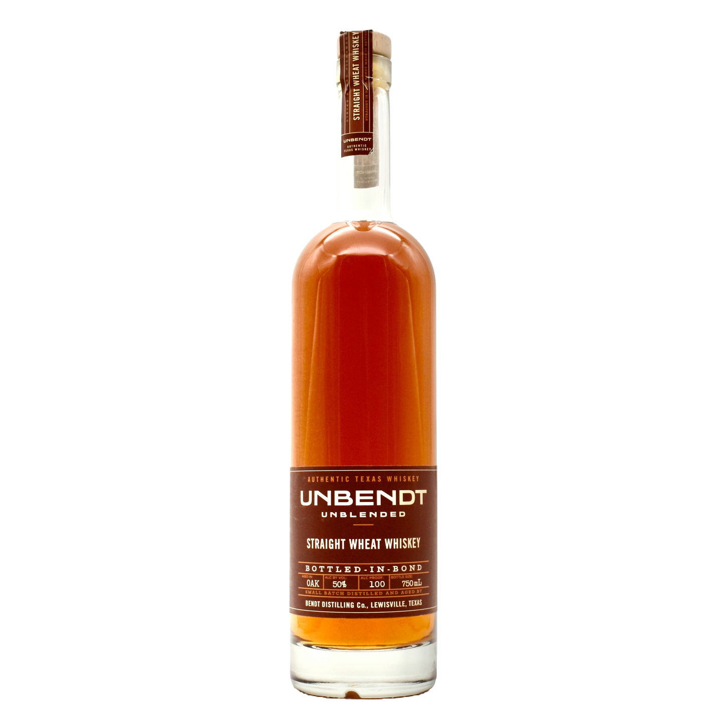 Unbendt Straight Wheat Bottled in Bond 750ml