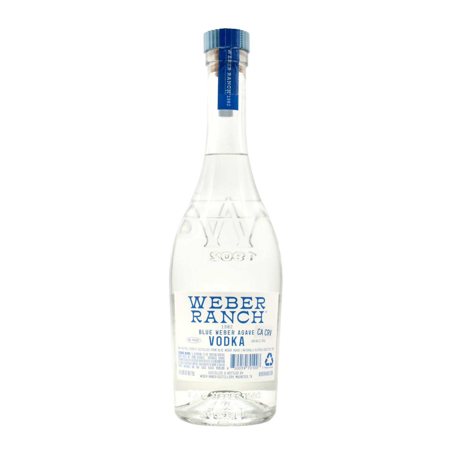 Weber Ranch Vodka 1902 750ml