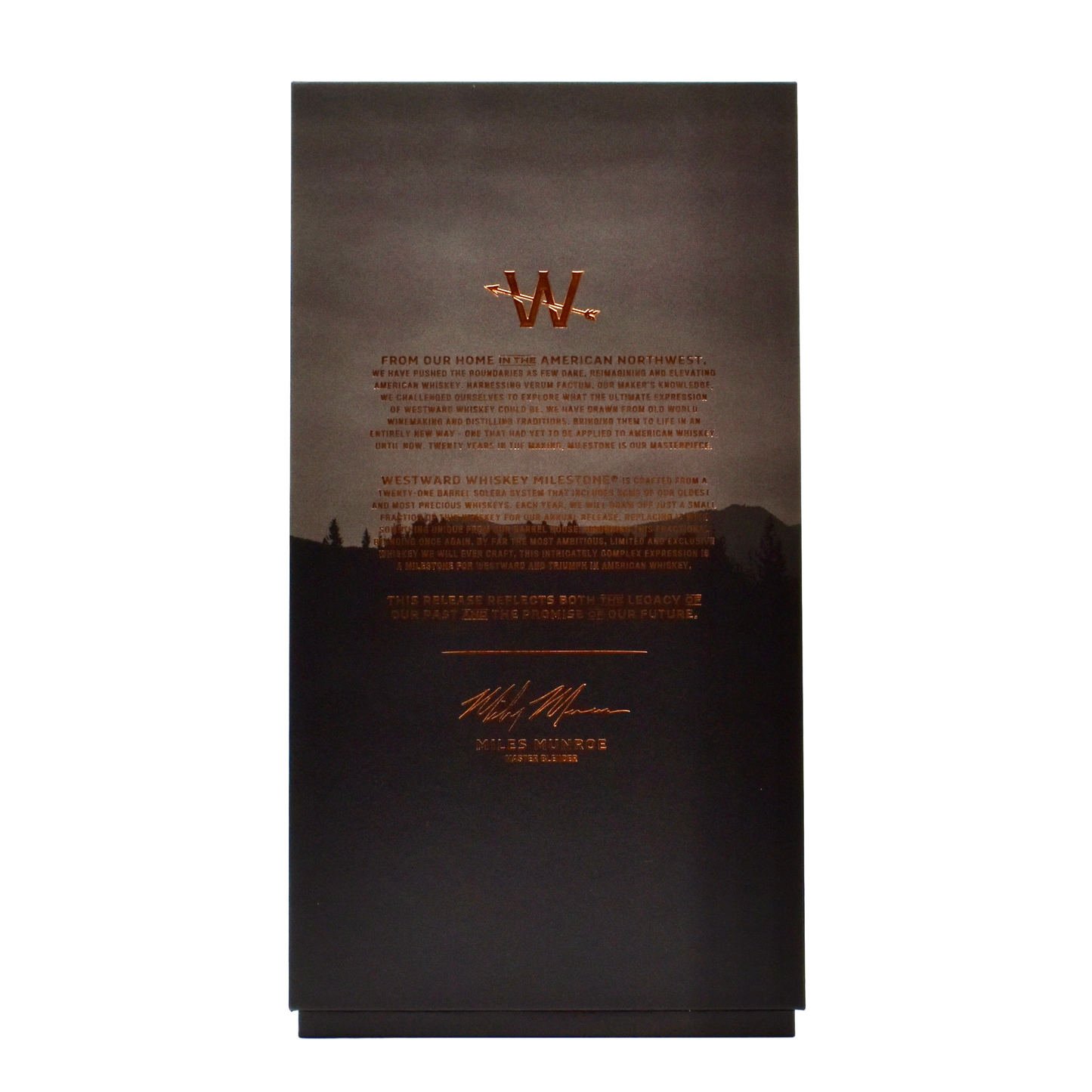 Westward American Single Malt Whiskey Milestone Edition No. 3 750ml