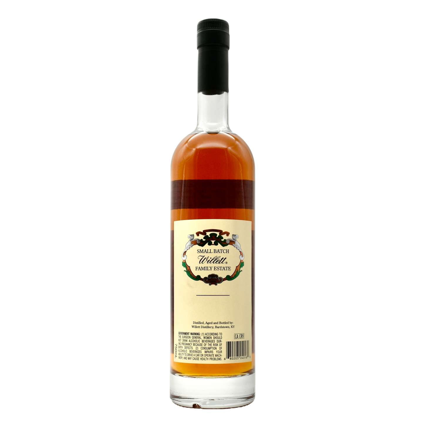 Willett Rye Whiskey 4 Year Cask Strength 750ml