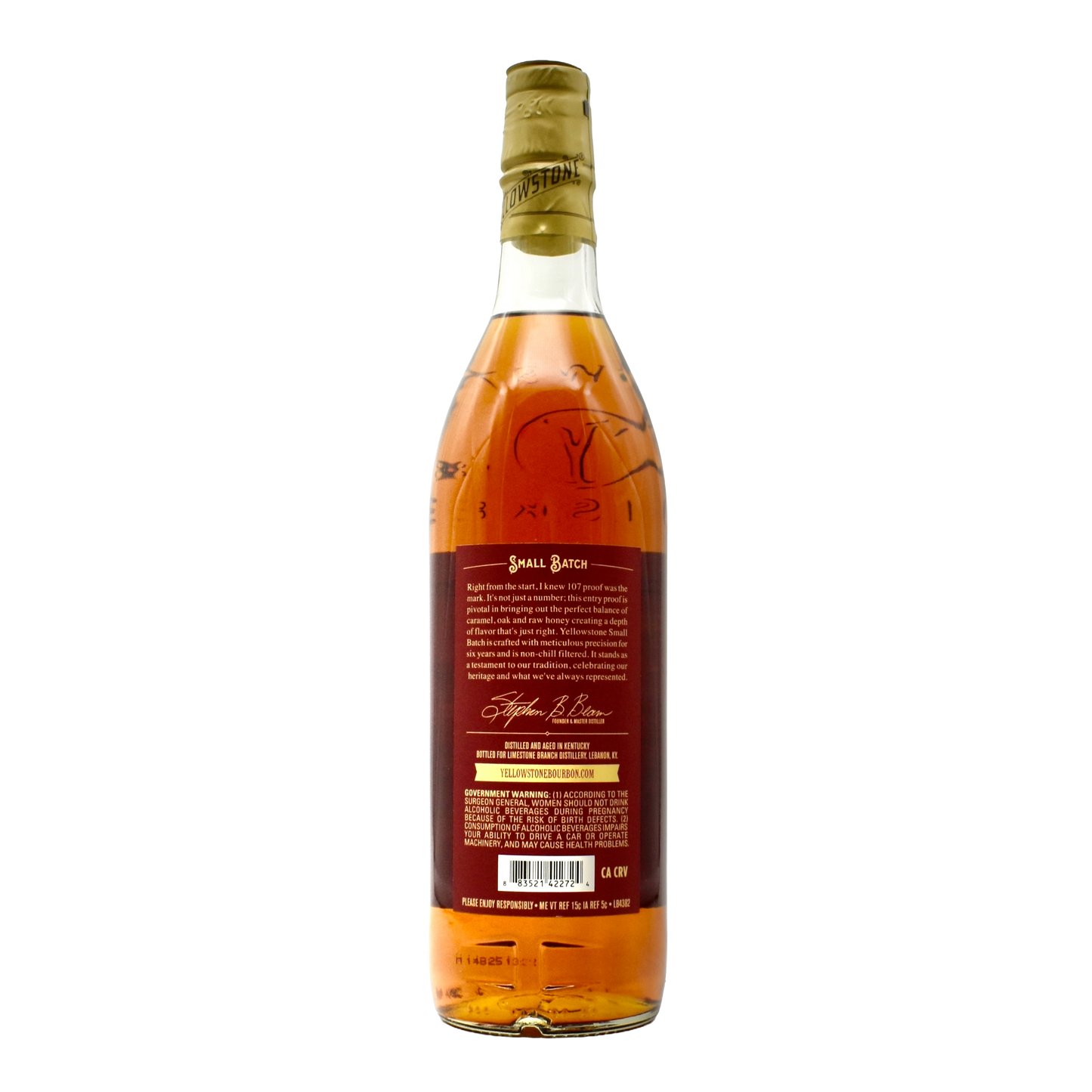 Yellowstone Bourbon 107 750ml