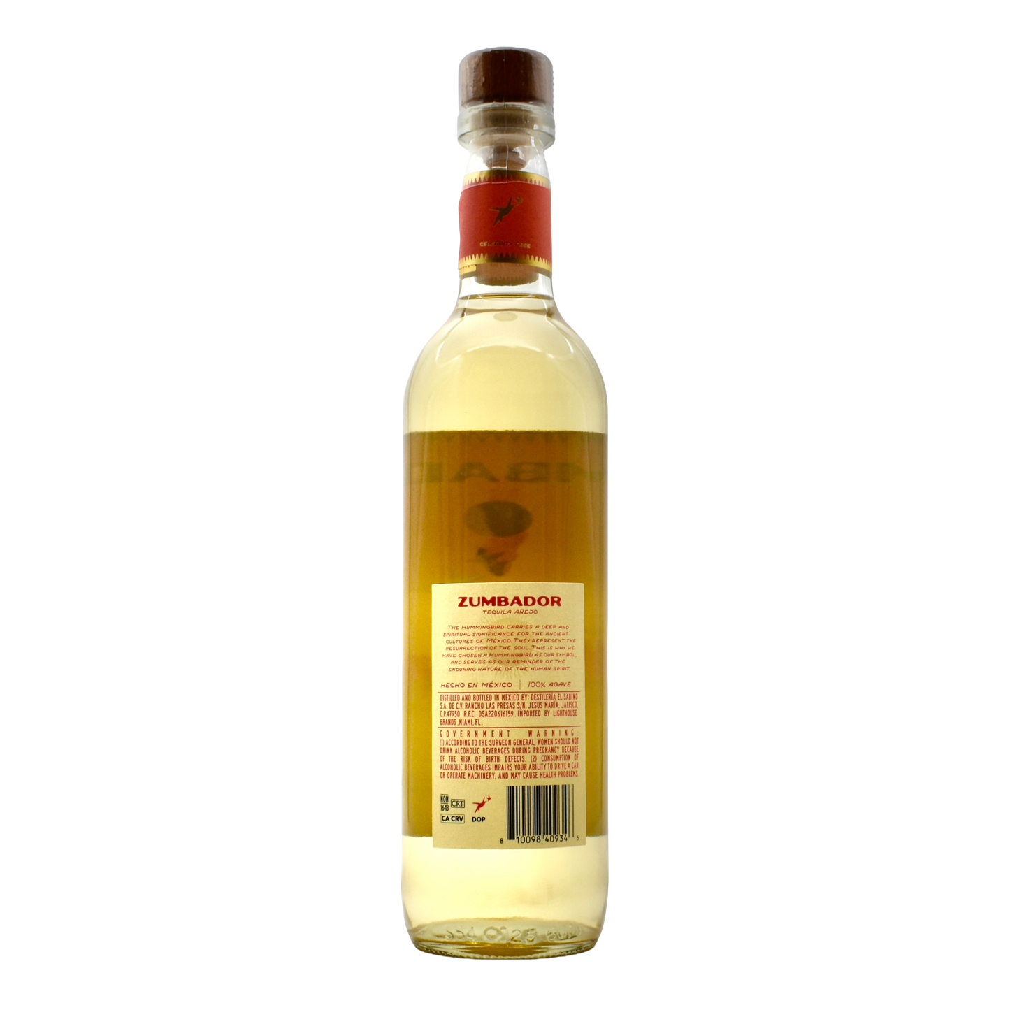 Zumbador Tequila Anejo 750ml