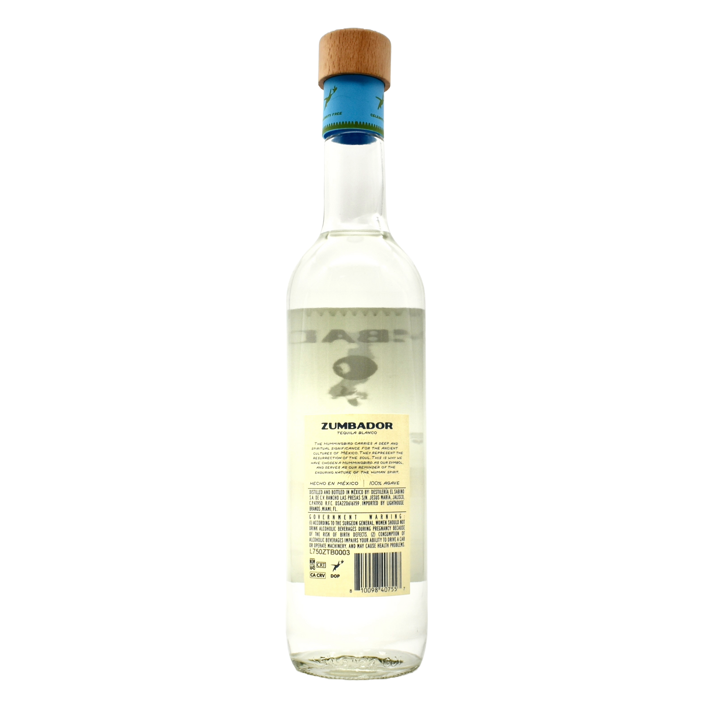Zumbador Tequila Blanco 750ml