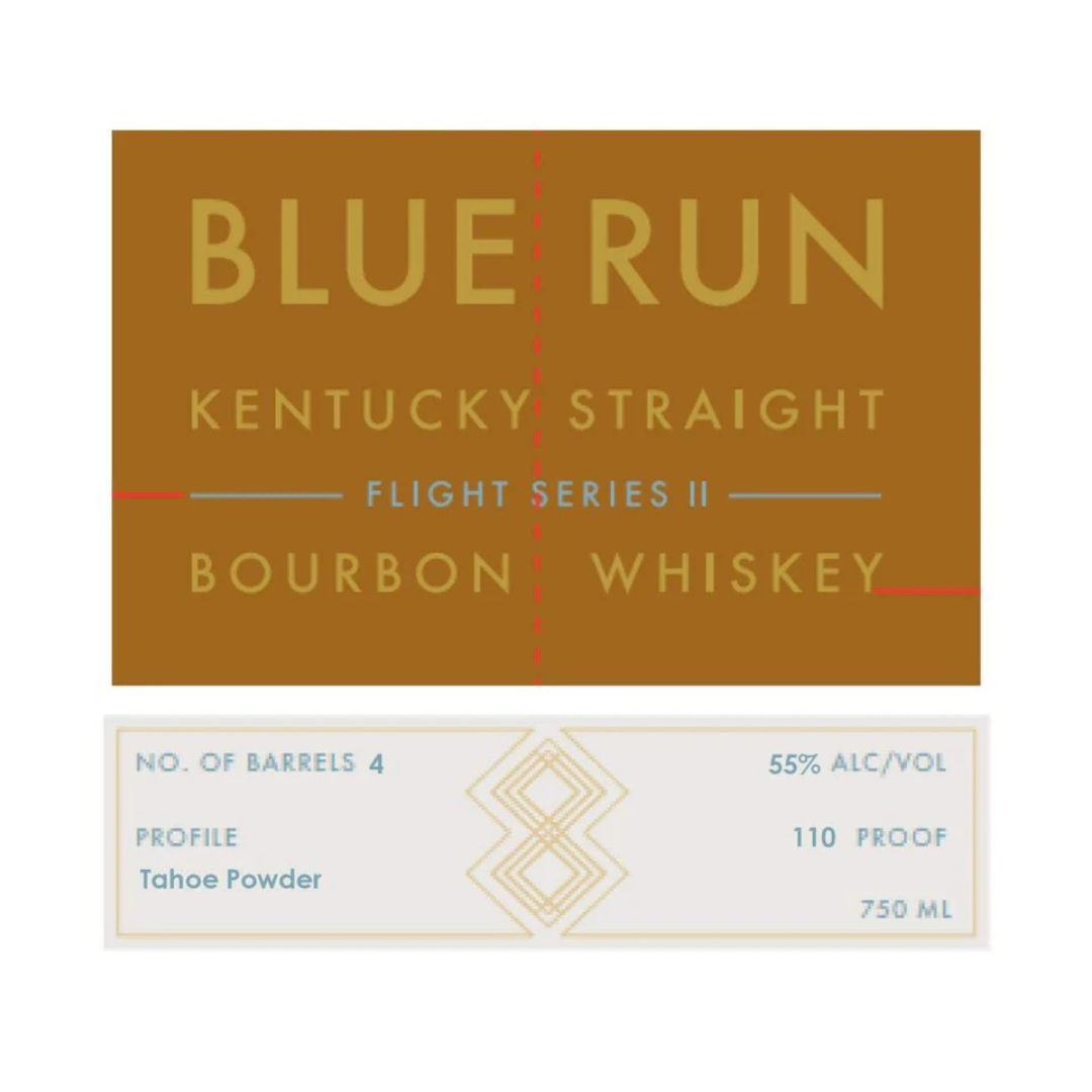 Blue Run Bourbon Flight Series II Tahoe Powder 750ml