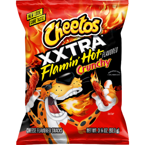 Cheetos Xxtra Flamin' Hot Crunchy Cheese Flavored Snacks 8.5 oz