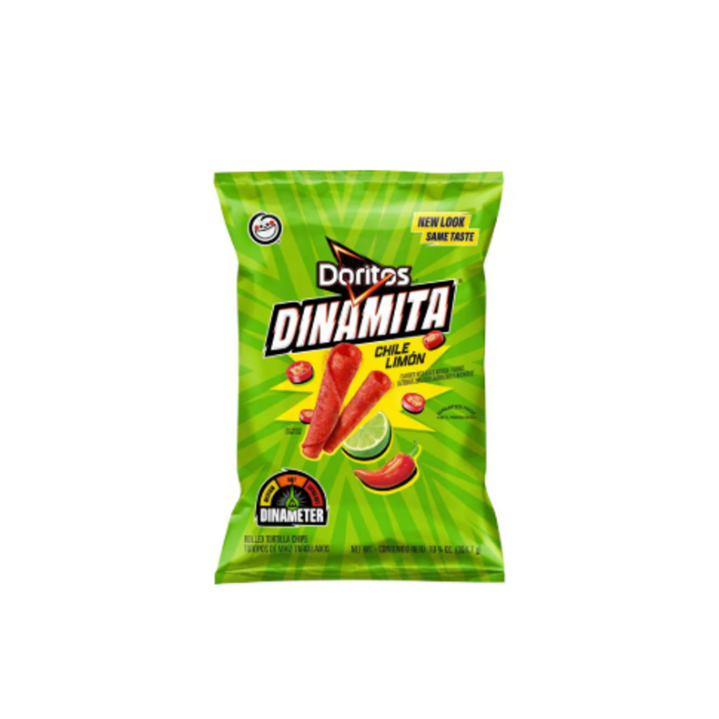 Doritos Dinamita Chile Limon Flavored Rolled Tortilla Chips 10.75 oz