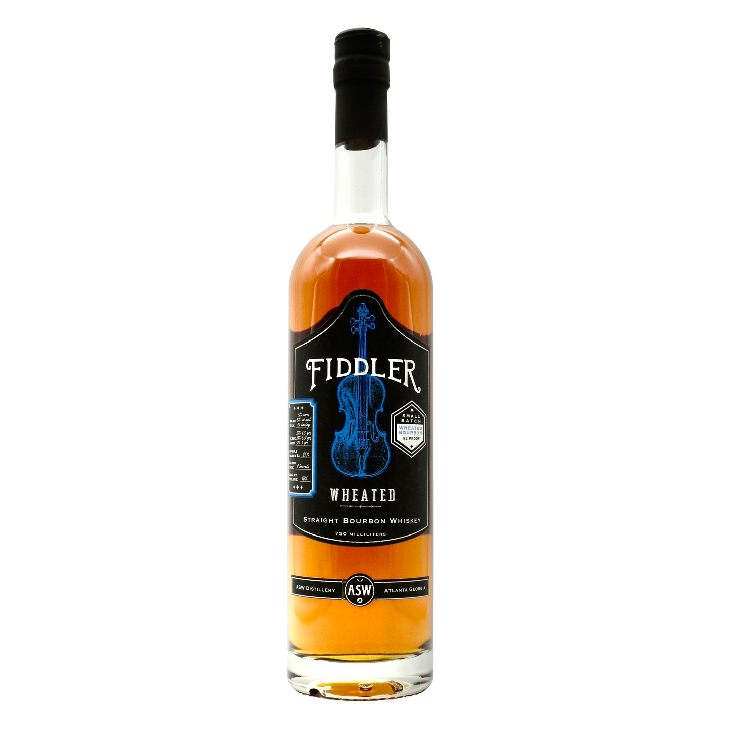 ASW Distillery Fiddler Wheated Bourbon 750ml