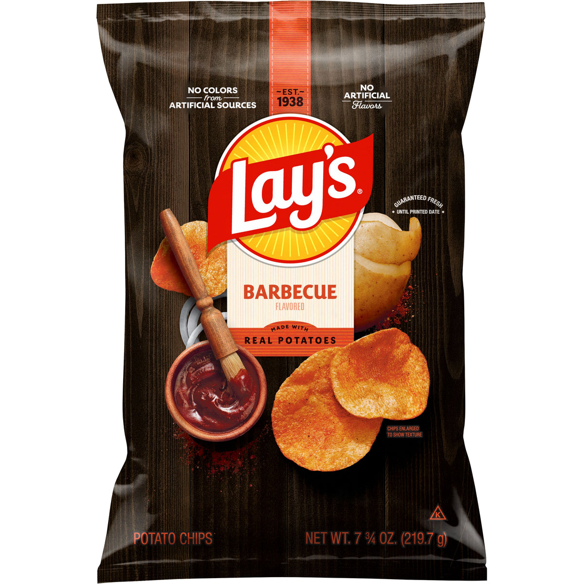 Lay's Barbecue Flavored Potato Chips 7.75 oz