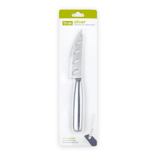 Silver Perforated Cheese Knife