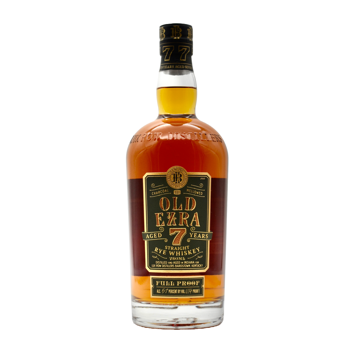 Old Ezra Brooks Full Proof 7 Year Rye Whiskey 750ml